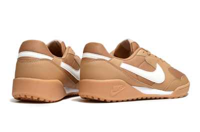 Nike Terra Manta TF Artificial Turf Soccer Shoes - Brown/White