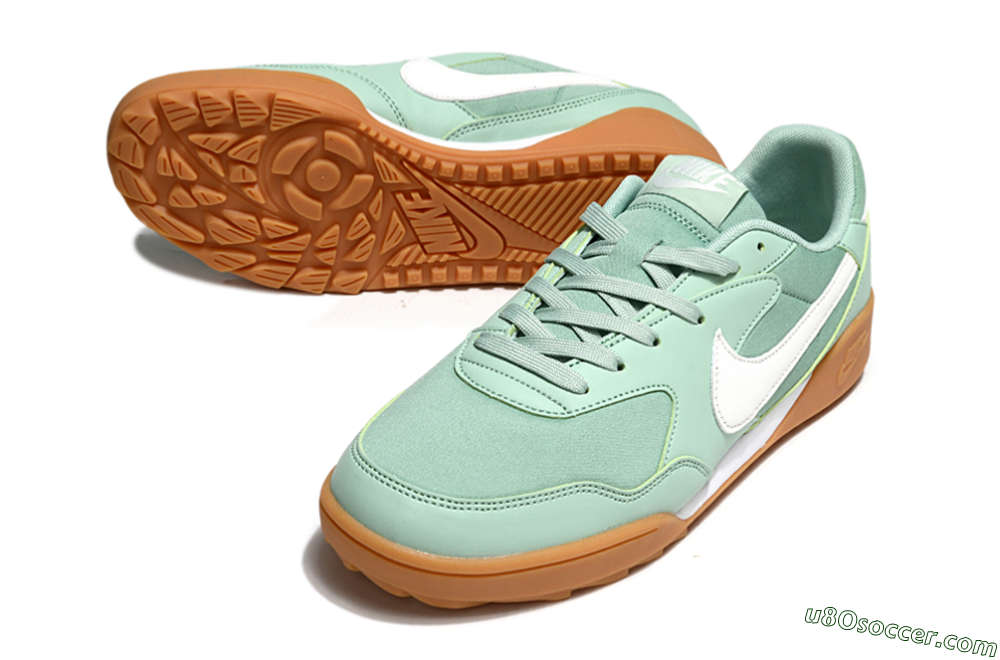 Nike Terra Manta TF Artificial Turf Soccer Shoes - Green/White 3