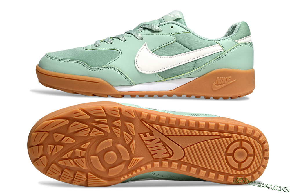 Nike Terra Manta TF Artificial Turf Soccer Shoes - Green/White 0