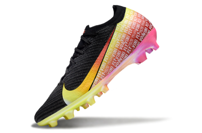 Nike Air Zoom Mercurial Vapor 16 Elite AG Artificial Grass Soccer Cleats - Black/Yellow/Red