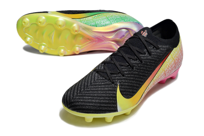 Nike Air Zoom Mercurial Vapor 16 Elite AG Artificial Grass Soccer Cleats - Black/Yellow/Red