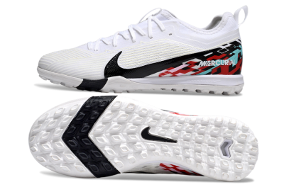 Nike Air Zoom Mercurial Vapor 16 Pro TF Artificial Turf Soccer Shoes - White/Black/Red