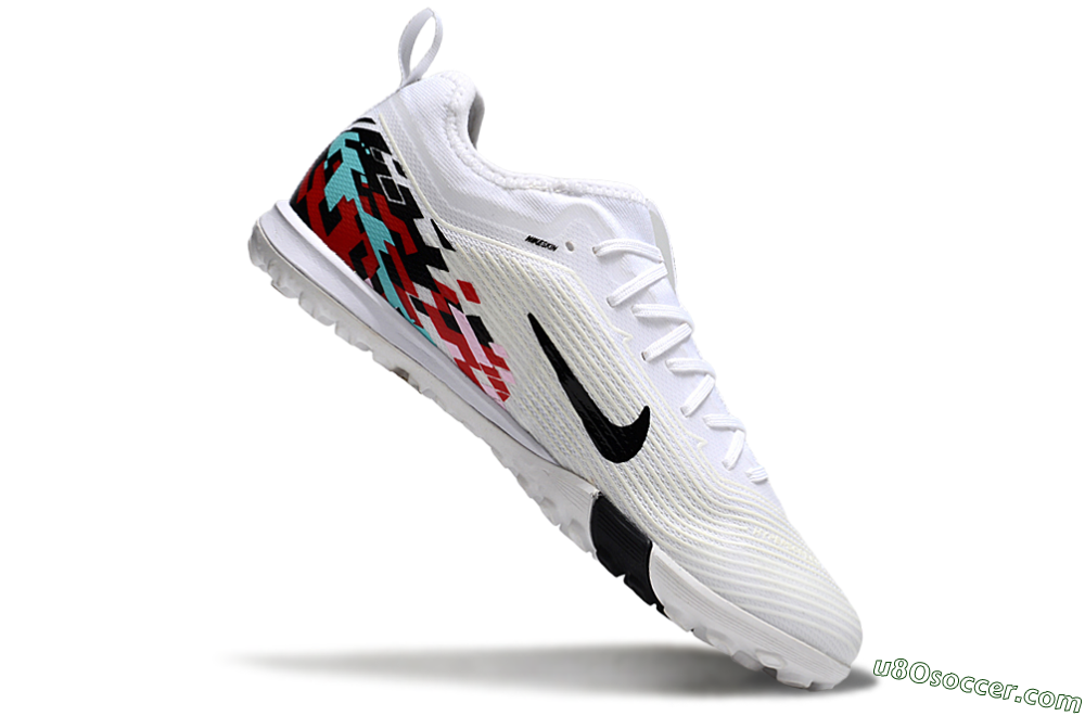 Nike Air Zoom Mercurial Vapor 16 Pro TF Artificial Turf Soccer Shoes - White/Black/Red 4