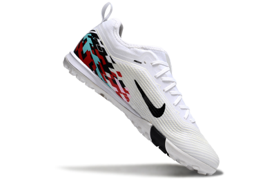 Nike Air Zoom Mercurial Vapor 16 Pro TF Artificial Turf Soccer Shoes - White/Black/Red