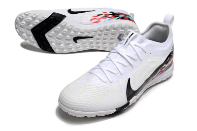 Nike Air Zoom Mercurial Vapor 16 Pro TF Artificial Turf Soccer Shoes - White/Black/Red