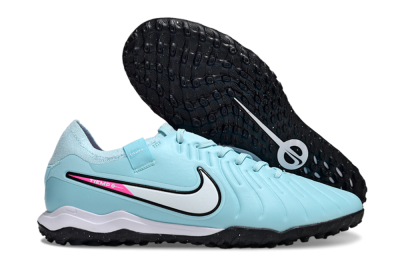 Nike Tiempo Legend 10 Pro TF Artificial Turf Soccer Shoes - Jade/White/Pink