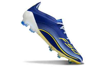 Messi x Adidas F50 Elite FG Firm Ground Soccer Cleats - Blue/Jade/Yellow