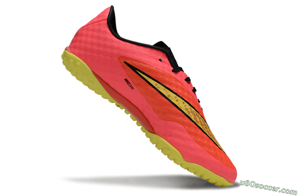 Nike Hypervenom Phantom TF Artificial Turf Soccer Shoes - Red/Yellow/Black 4
