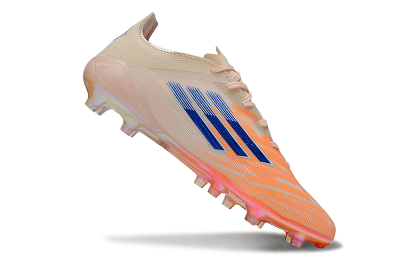 Adidas F50 Elite FG Firm Ground Soccer Cleats - Pink/Blue/Gold