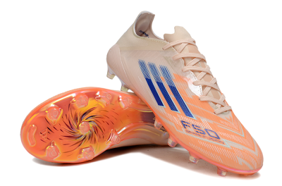 Adidas F50 Elite FG Firm Ground Soccer Cleats - Pink/Blue/Gold