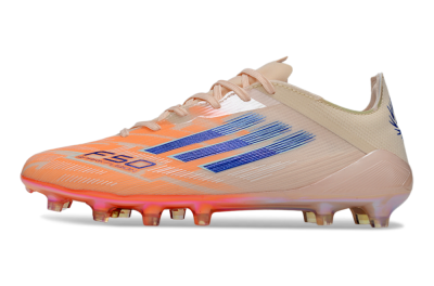Adidas F50 Elite FG Firm Ground Soccer Cleats - Pink/Blue/Gold