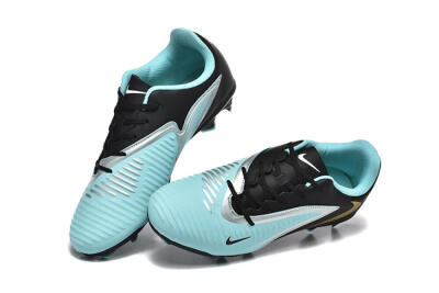 Nike Phantom 6 Elite Low FG Firm Ground Soccer Cleats - Jade/Black/Silver/Gold