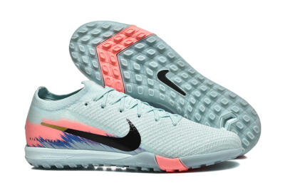 Nike Air Zoom Mercurial Vapor 16 Elite TF Artificial Turf Soccer Shoes - Jade/Black/Pink