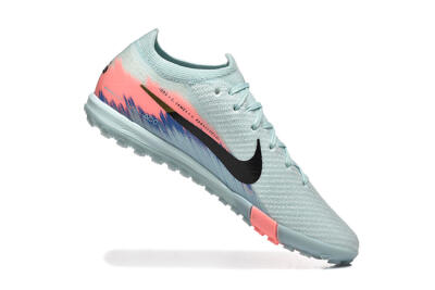 Nike Air Zoom Mercurial Vapor 16 Elite TF Artificial Turf Soccer Shoes - Jade/Black/Pink