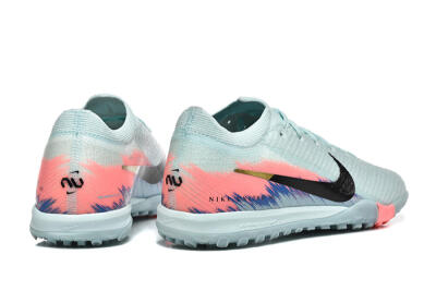 Nike Air Zoom Mercurial Vapor 16 Elite TF Artificial Turf Soccer Shoes - Jade/Black/Pink