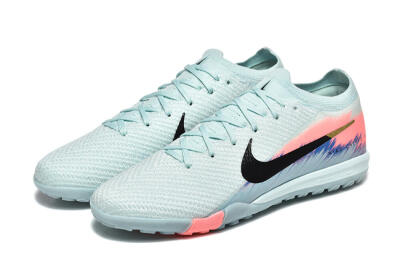 Nike Air Zoom Mercurial Vapor 16 Elite TF Artificial Turf Soccer Shoes - Jade/Black/Pink