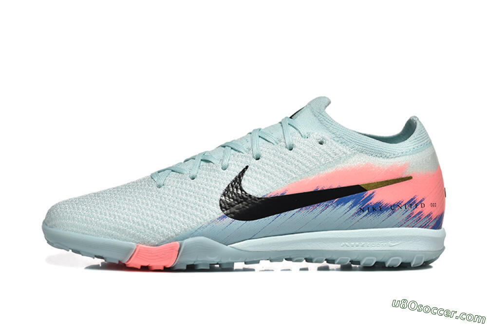Nike Air Zoom Mercurial Vapor 16 Elite TF Artificial Turf Soccer Shoes - Jade/Black/Pink 2