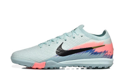 Nike Air Zoom Mercurial Vapor 16 Elite TF Artificial Turf Soccer Shoes - Jade/Black/Pink