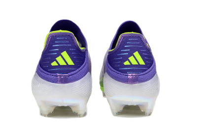 Adidas F50+ Lightstrike Pro FG Firm Ground Soccer Cleats - Purple/Yellow/White