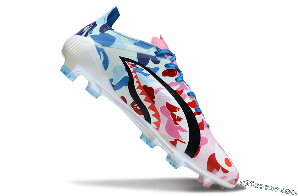 Adidas F50+ Elite FG Firm Ground Soccer Cleats - Pink/White/Red/Blue 4