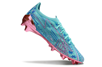 Puma Ultra Ultimate FG Firm Ground Soccer Cleats - Jade/Blue/Pink