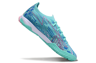 Puma Ultra Ultimate TF Artificial Turf Soccer Shoes - Jade/Blue/Pink