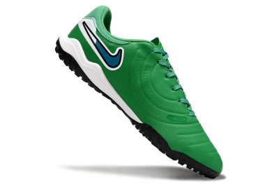 Nike Tiempo Legend 10 Elite TF Artificial Turf Soccer Shoes - Green/Blue/White