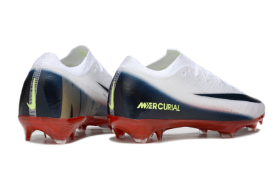 Nike Air Zoom Mercurial Vapor 16 Elite FG Firm Ground Soccer Cleats - White/Blue/Yellow