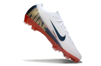 Nike Air Zoom Mercurial Vapor 16 Elite FG Firm Ground Soccer Cleats - White/Blue/Yellow