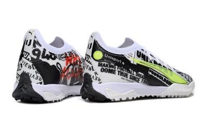 Puma Ultra Ultimate TF Artificial Turf Soccer Shoes - Black/White/Red