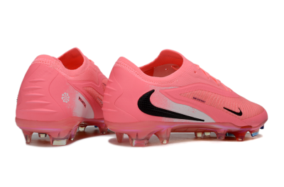 Nike Phantom 6 Elite Low FG Firm Ground Soccer Cleats - Pink/White/Black