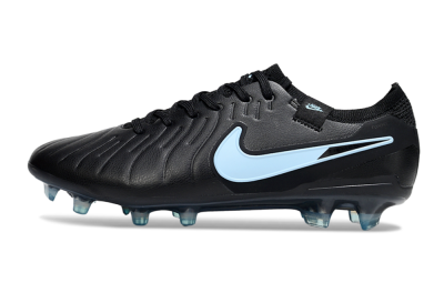 Nike Tiempo Legend 10 Elite FG Firm Ground Soccer Cleats - Black/Jade