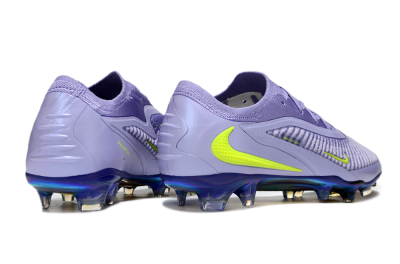 Nike Phantom 6 Elite Low FG Firm Ground Soccer Cleats - Purple/Yellow/Gold