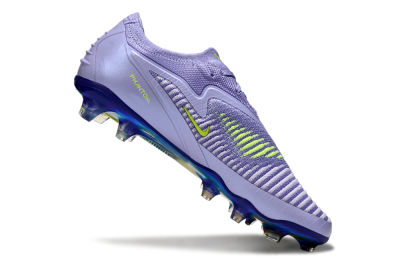 Nike Phantom 6 Elite Low FG Firm Ground Soccer Cleats - Purple/Yellow/Gold