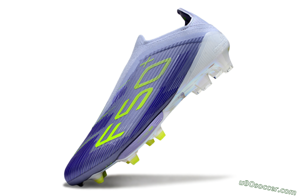 Adidas F50+ Lightstrike Pro FG Firm Ground Soccer Cleats - Blue/Yellow/White 6