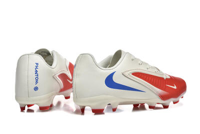 Nike Phantom 6 Elite Low FG Firm Ground Soccer Cleats - Red/White/Blue