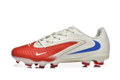 Nike Phantom 6 Elite Low FG Firm Ground Soccer Cleats - Red/White/Blue