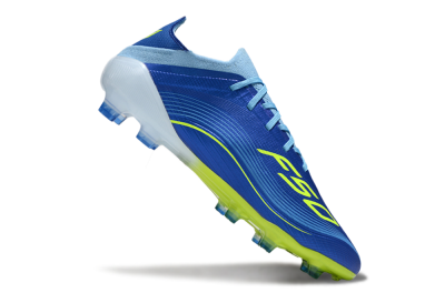 Messi x Adidas F50 Elite FG Firm Ground Soccer Cleats - Blue/Yellow/White
