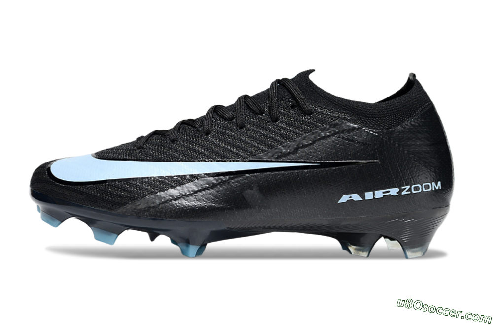 Nike Air Zoom Mercurial Vapor 16 Elite FG Firm Ground Soccer Cleats - Black/Jade 2