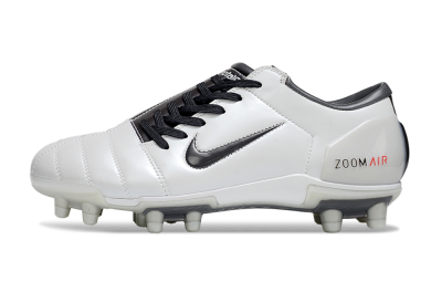 Nike Air Zoom Total 90 III FG Firm Ground Soccer Cleats - White/Black/Red