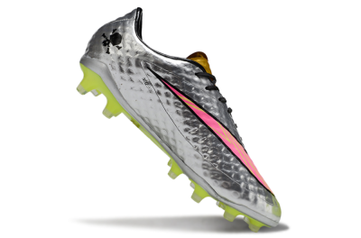 Nike Hypervenom Phantom Rgn SE FG Firm Ground Soccer Cleats - Silver/Pink/Gold