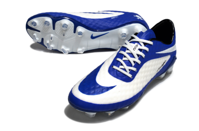 Nike Hypervenom Phantom Rgn SE FG Firm Ground Soccer Cleats - White/Blue/Black