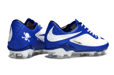 Nike Hypervenom Phantom Rgn SE FG Firm Ground Soccer Cleats - White/Blue/Black