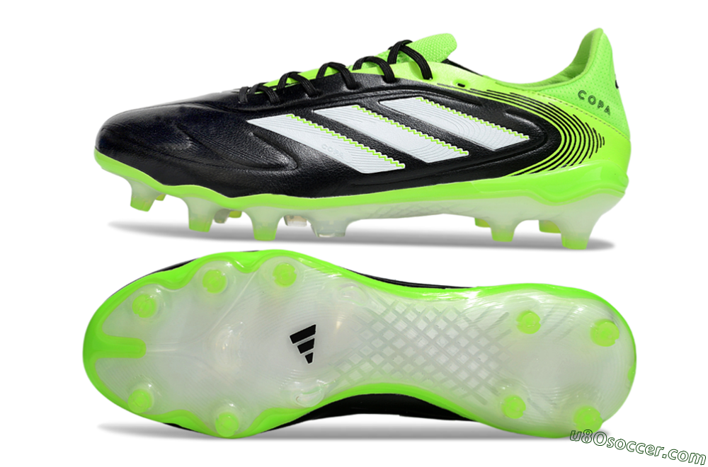 Adidas Copa Pure 3 Elite FG Firm Ground Soccer Cleats - Black/White/Yellow 0