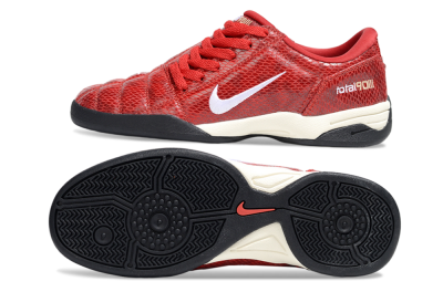 Nike Total 90 III IC Indoor & Futsal Soccer Shoes - Red/White
