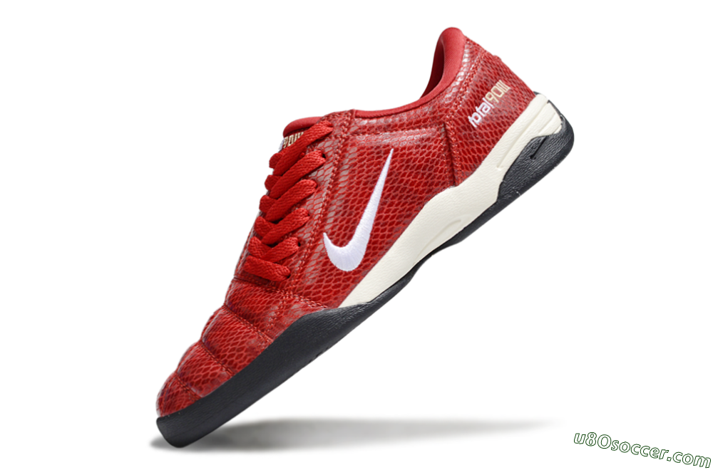 Nike Total 90 III IC Indoor & Futsal Soccer Shoes - Red/White 5