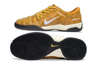 Nike Total 90 III IC Indoor & Futsal Soccer Shoes - Yellow/White/Black