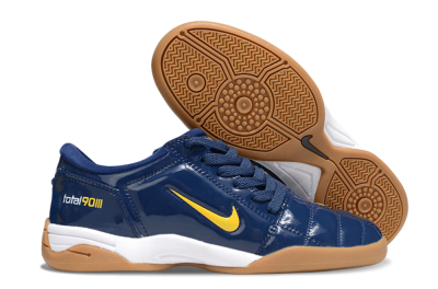 Nike Total 90 III IC Indoor & Futsal Soccer Shoes - Blue/Yellow/White