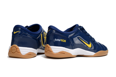 Nike Total 90 III IC Indoor & Futsal Soccer Shoes - Blue/Yellow/White