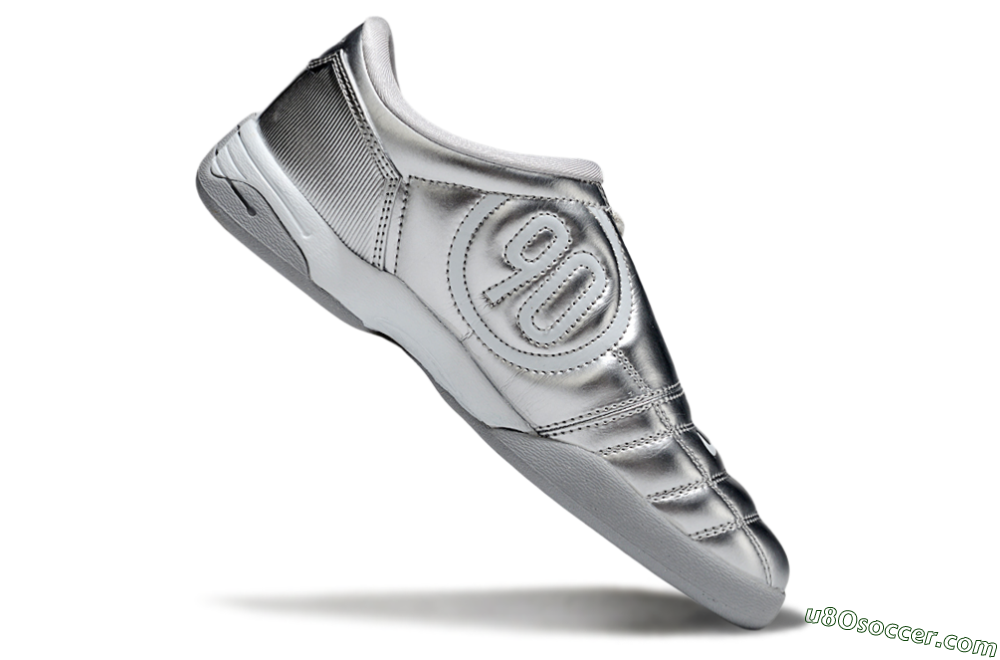 Nike Total 90 III IC Indoor & Futsal Soccer Shoes - Silver/Grey 4